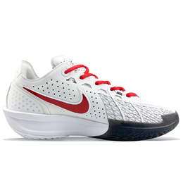 Баскетбольные кроссовки Air Zoom GT Cut 3 унисекс с низким верхом, черные/красные Nike dv2918-102(team373-辉煌时代红黑) | white