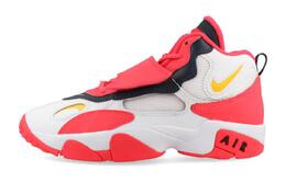 Детские баскетбольные кроссовки Nike Air Max Speed Turf GS, White/Red bq9632-102 | white/red