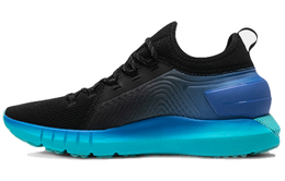 Кроссовки для бега HOVR Phantom унисекс с низким верхом, черные/синие Under Armour 3022425-001