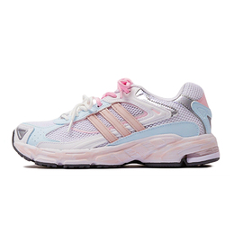 Кроссовки женские с низким верхом Белые/розовые/синие Adidas ie0832(team15-白桃苏打) | pink