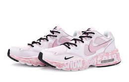 Кроссовки Air Max Fusion женские с низким верхом, черный Nike cj1671-100(team80-女款雪山之巅粉) | pink/black