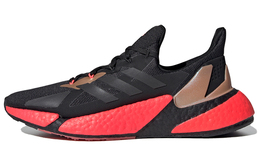 Кроссовки женские X9000l4 с низким верхом, черные/красные Adidas fw8389