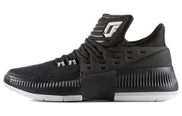 Баскетбольные кроссовки D Lillard 3 мужские с низким верхом графитово-черные Adidas by3196