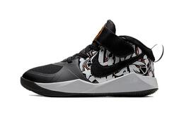 Детские баскетбольные кроссовки Nike Team Hustle D 9 PS, Black/Gray cq3706-001 | black/gray