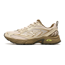 Кроссовки унисекс с низким верхом, земляной желтый / кедровый зеленый Mizuno d1gh241503 | earth yellow