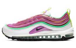 Кроссовки Nike Air Max 97 White Electro Green Fuchsia Glow cw5591-100