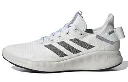 Кроссовки для бега SenseBounce+ женские с низким верхом серые/черные Adidas g27270