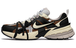 Кроссовки для бега V2K Run женские с низким верхом, черные Nike fd0736-100(teamy-女款沙尘暴粉黑米棕) | dark brown