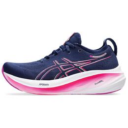 Кроссовки GEL-NIMBUS 26 женские с низким верхом, черные/розовые Asics 1012b601-403 | black/pink