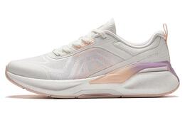 Кроссовки Anta Ignite Cushioning с низким верхом, износостойкие, женские, белые, розовые 122427788-3 | papyrus white/pale pink