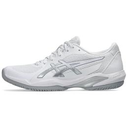 Кроссовки для тенниса SOLUTION SWIFT FF 2 женские с низким верхом, белые/серебристые Asics 1042a265-100 | white / silver