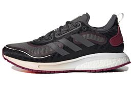 Кроссовки Supernova женские с низким верхом, черные/серые/розовые Adidas fv4739