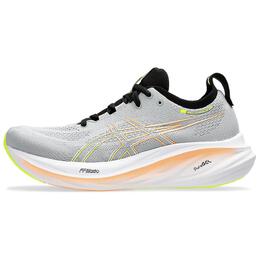 Кроссовки мужские GEL-NIMBUS 26 с низким верхом серо-желтые Asics 1011b794-022 | gray/yellow