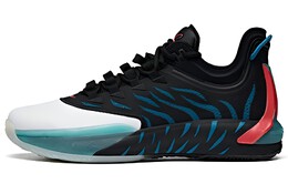 Anta GH1 Low Hayward устойчивые к истиранию дышащие низкие баскетбольные кроссовки мужские черно-синие 112011103-1
