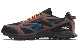 Reebok Низкие кроссовки унисекс, черные, оранжевые 100204888 | black green