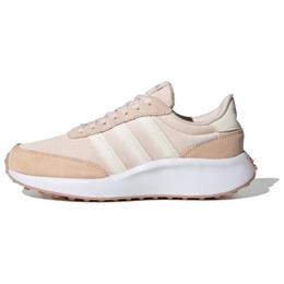 Кроссовки для бега Run 70S женские с низким верхом Miracle Quartz Color / розовый и белый / благословенный оранжевый цвет Adidas hp7858 | miracle quartz color / pink and white / blessing orange color