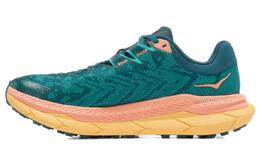 Кроссовки Tecton X женские с низким верхом, зеленые/оранжевые Hoka One One 1123162-dtwgr