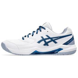 Кроссовки Asics Gel-Dedicate 8 Tennis Shoes Men Low-top White/blue, белый/голубой 1041a408-103 | white/illusion blue