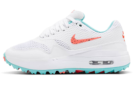 Кроссовки Air Max 1 женские с низким верхом Белые/розовые/синие Nike ci7736-101