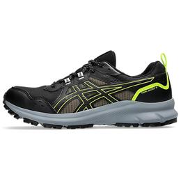 Кроссовки Trail Scout 3 для бега мужские с низким верхом из пшеничного нубука Asics 1011b700-004 | black/yellow