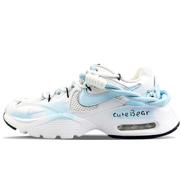 Кроссовки Air Max Fusion женские с низким верхом светло-голубые Nike cj1671-100(team40-呆萌小熊) | light blue