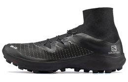 Кроссовки мужские высокие черные Salomon 410316