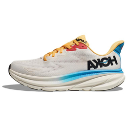 Кроссовки Hoka One One Clifton 9 Blanc De Blanc Swim Day Women's, голубой 1127896-bsw | champagne white/pool blue