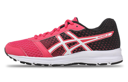 Кроссовки Patriot 8 женские с низким верхом розовые/черные Asics t669n-1901