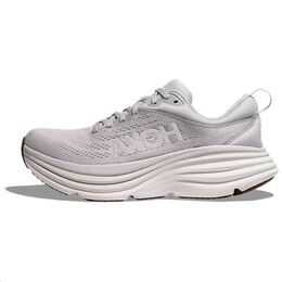 Кроссовки Bondi 8 Lunar Rock Nimbus Cloud Women's Hoka One One, Stone Gray/Mist Gray 1127952-lrnc | stone gray/mist gray