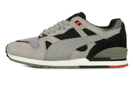 Кроссовки Duplex Running Unisex Low-top Серый/Черный/Зеленый Puma 363137-02
