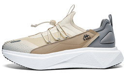 Кроссовки мужские с низким верхом серые/коричневые Kappa k0ex5mq04cj-027 | beige/brown/shark grey