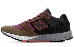 Кроссовки NB 575 унисекс с низким верхом коричневые/белые New Balance mtl575kp
