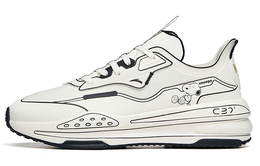 Кроссовки мужские Snoopy X C37 Series Low-top, черные/белые Anta 912128081-10