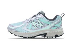 Кроссовки NB 410 унисекс с низким верхом голубого цвета New Balance mt410kr5(team147-暮春色) | light cyan
