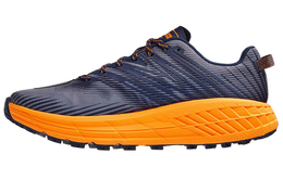 Кроссовки Hoka One One Speedgoat 4 Black Iris Marigold 1106525-bibm