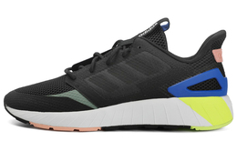 Кроссовки Questar для бега мужские с низким верхом, черные/желтые Adidas Neo eg8365