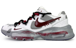 Кроссовки Air Max Fusion женские с низким верхом серые/красные/белые Nike cj1671-105(team285-女款猩红之月) | gray