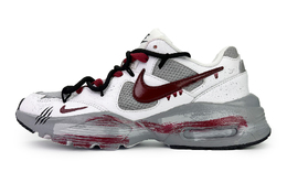 Кроссовки Air Max Fusion женские с низким верхом серые/красные/белые Nike cj1671-100(team285-女款猩红之月) | gray