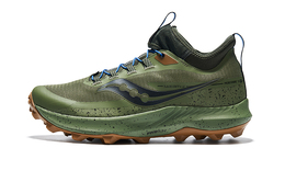 Кроссовки для бега Saucony Peregrine 13 ST, зеленый/черный s20840-30 | green black