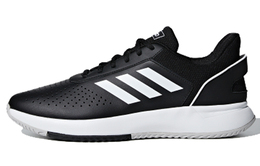 Кроссовки для бега Courtsmash мужские с низким верхом, черные/белые Adidas Neo f36717