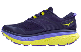 Кроссовки Stinson ATR 6 унисекс с низким верхом Iris Black/Plumrose Yellow Hoka One One 1110506-biep