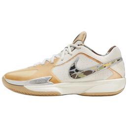 Баскетбольные кроссовки Air Zoom GT Cut CROSS унисекс с низким верхом желто-белого цвета Nike hm3700-291 | white