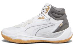 Мужские баскетбольные кроссовки Puma Playmaker, White/Gray 379019-01 | white/gray