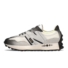 Кроссовки NB 327 унисекс с низким верхом белые/серые New Balance ms327fe(teama-月缺) | gray/white