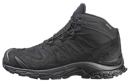 Кроссовки унисекс средней высоты, черные Salomon 409218