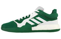 Баскетбольные кроссовки Marquee Boost мужские с низким верхом зеленые/белые Adidas g28760