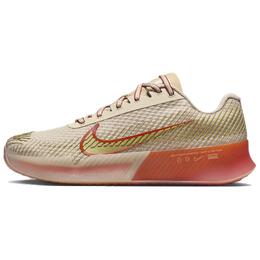 Кроссовки Nike Court Vapor Tennis Shoes Women's Low-top Brown, золотой fq3165-103 | sand flow/rust factor/brown in chewing gum/metallic gold color
