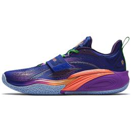 Кроссовки Kai 1 Paris Olympics Anta, Sky Blue Stone Blue/Bamboo Purple/Fluorescent Light Orange 112431102s-6 | sky blue stone blue/bamboo purple/fluorescent light orange