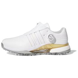 Tour360 Кроссовки для гольфа мужские низкие белые/золотые Adidas ih5165 | white/gold