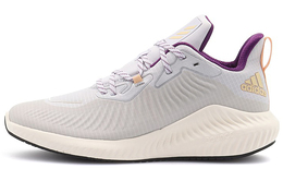 Кроссовки AlphaBounce для бега унисекс с низким верхом серо-коричневые Adidas fw7478